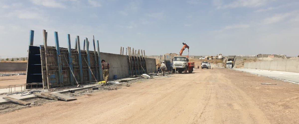 دیوار سیلو ذرت 1200x500